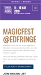 Mobile Screenshot of magicfest.co.uk